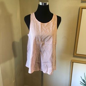 Boutique Tank Top with Buttons in back